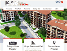 Tablet Screenshot of ahmetkaryapi.com